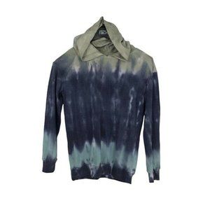 5th & Ryder Nordstrom Tie Dye Long Sleeve Pullover Hoodie Boys Large NEW